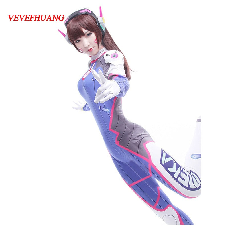 D.Va Costume Lycra Spandex