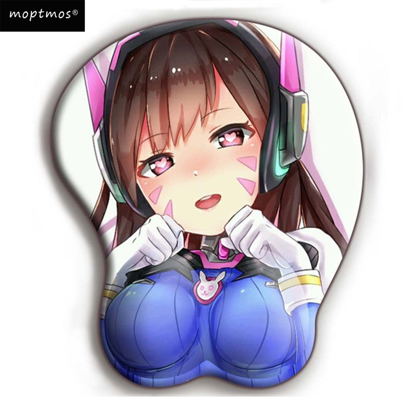 Anime Mouse pad Overwatch D.VA