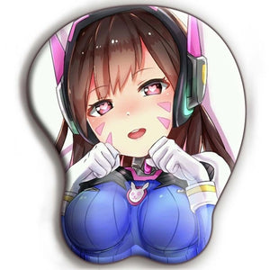 Anime Mouse pad Overwatch D.VA