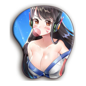 Anime Mouse pad Overwatch D.VA
