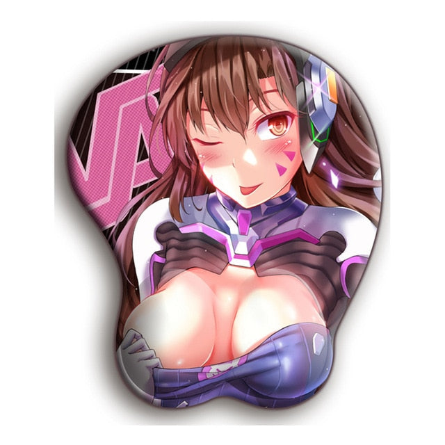 Anime Mouse pad Overwatch D.VA